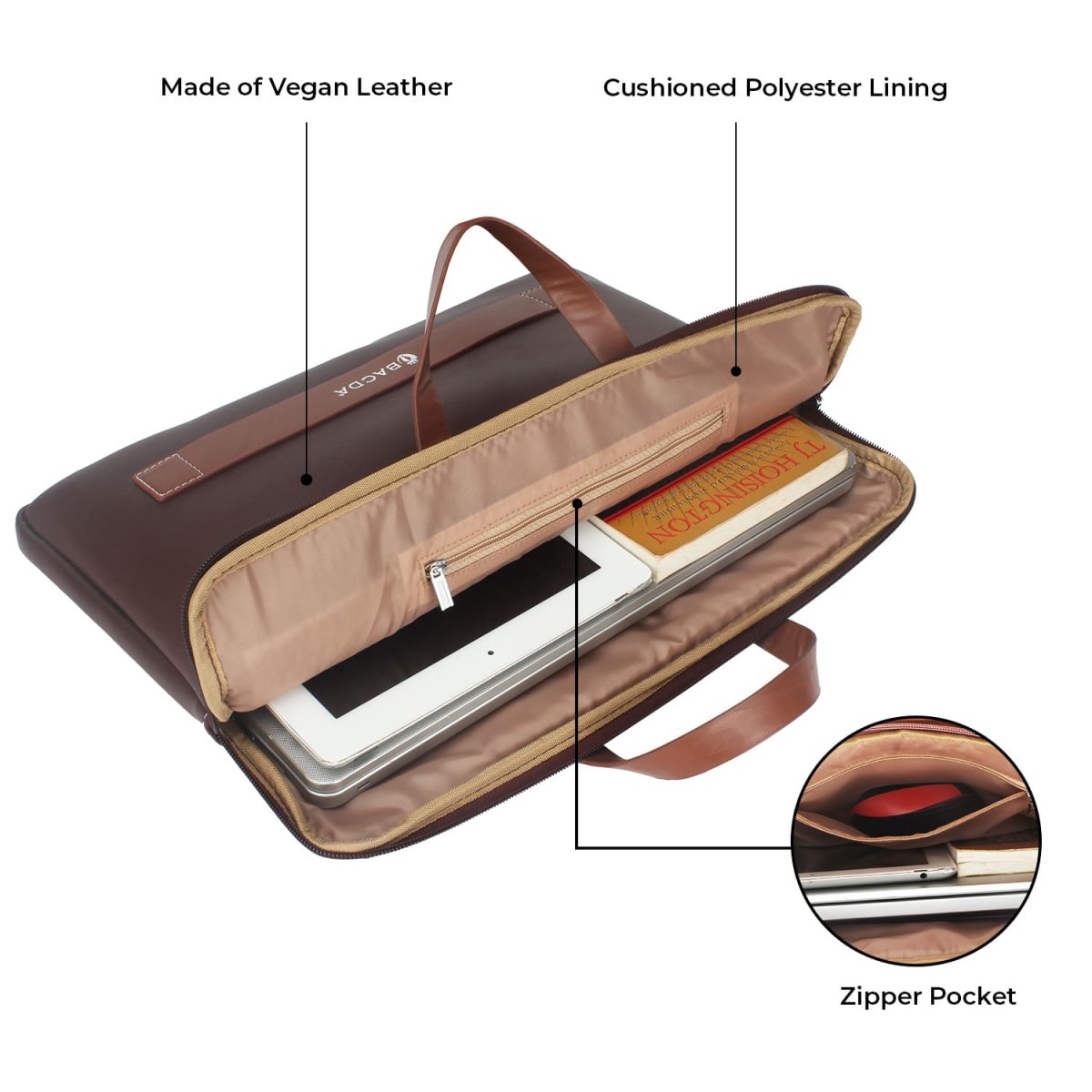 Mark2 Laptop Sleeve Bag Brown