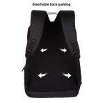 Bull Eyes Black Bag Pack